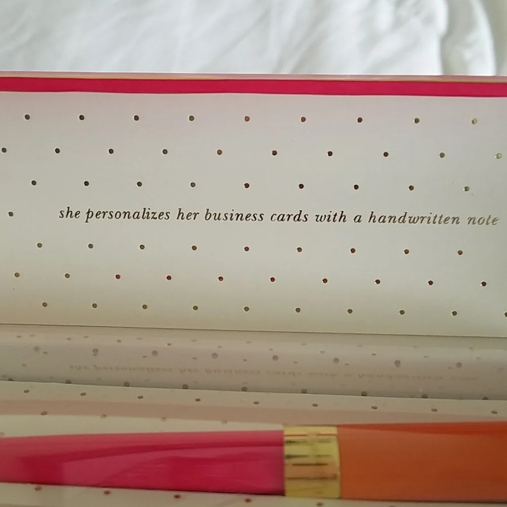 KATE SPADE Handwritten Note Ball Point Pen - Picture 2 of 7